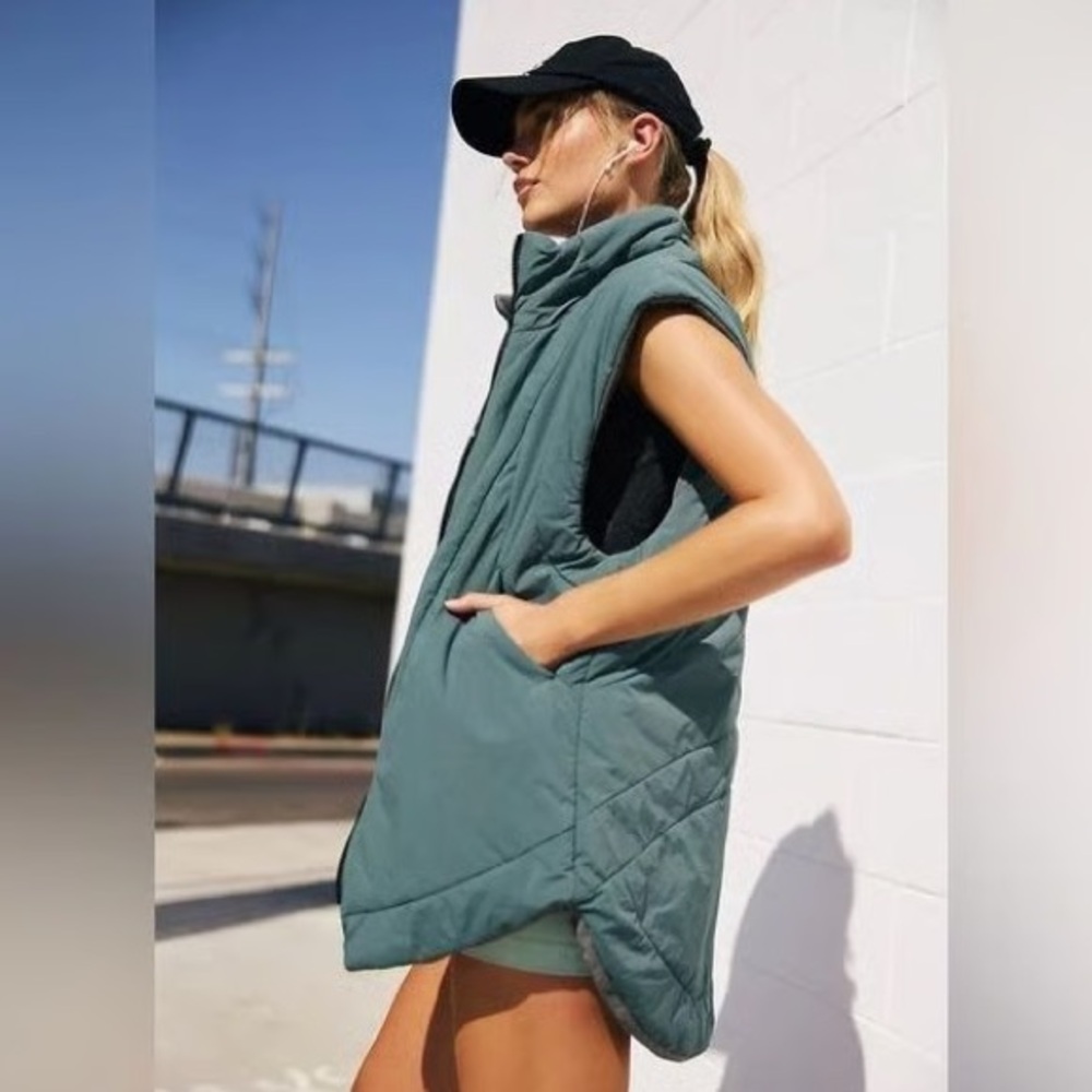 FP Movement by Free People Teal Vest